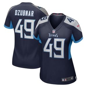 Tennessee Titans Dzubnar Officially Licensed Nike NFL Jersey Women's Size XL